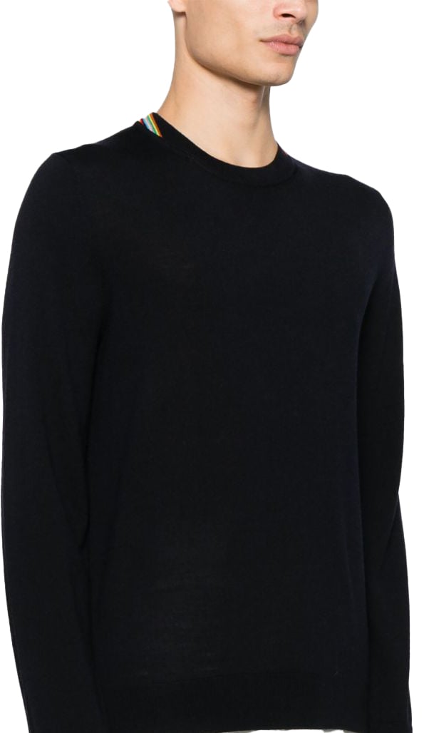 Paul Smith Sweaters Blue Blauw