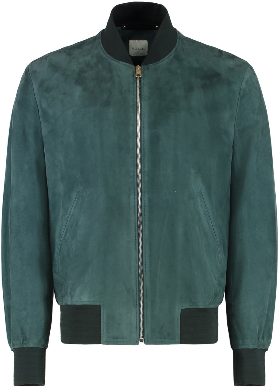Paul Smith Suede jacket Groen