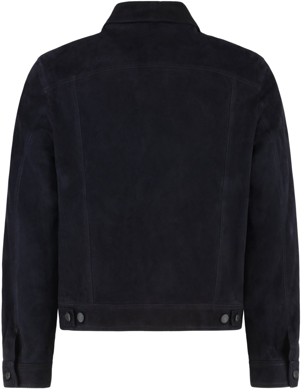 Paul Smith Suede jacket Blauw