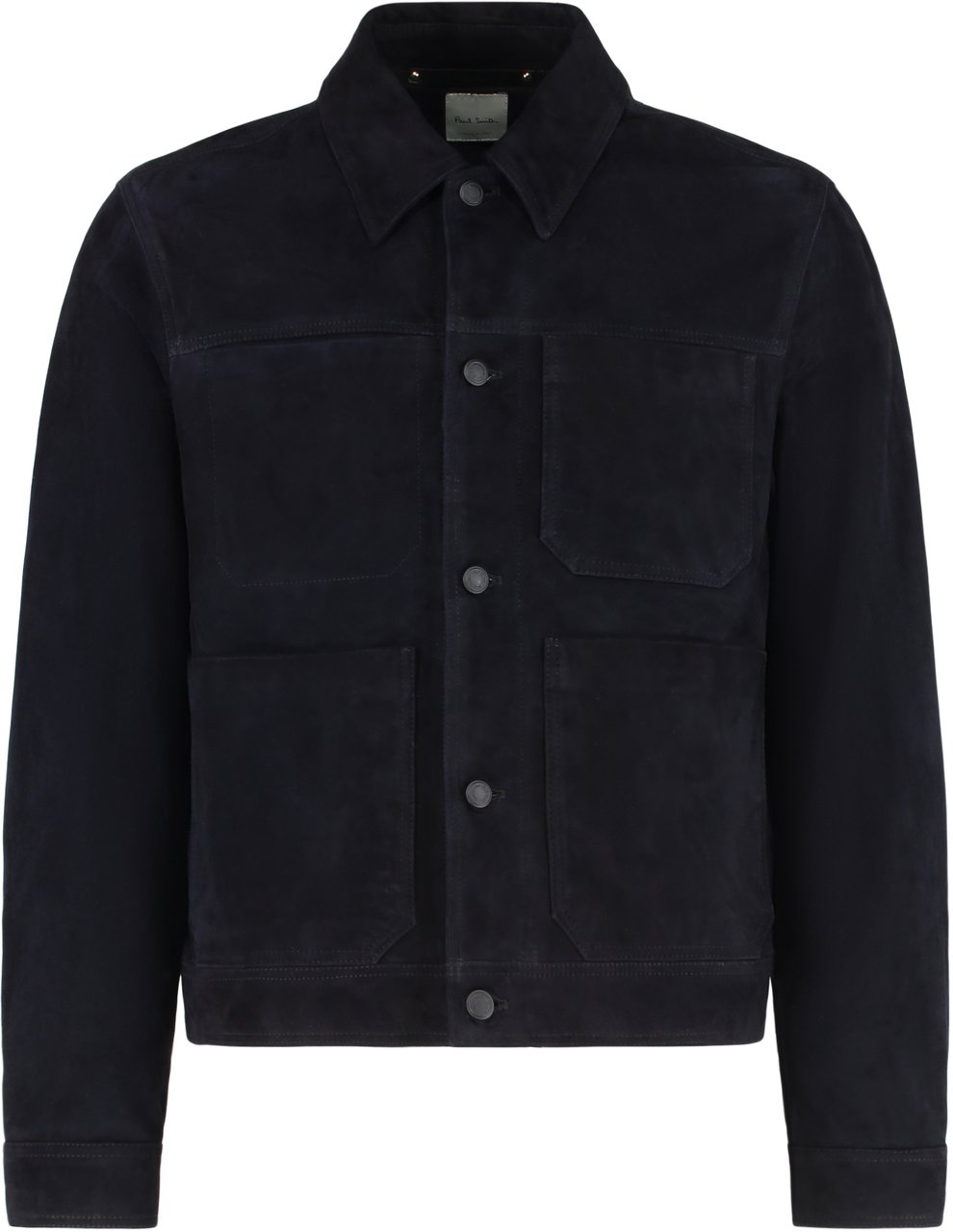 Paul Smith Suede jacket Blauw