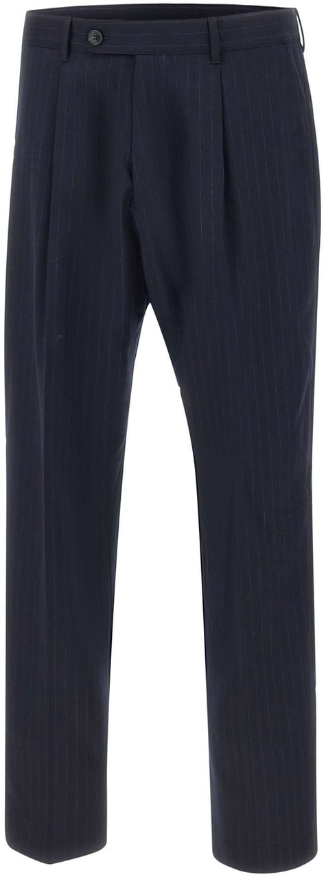 Paul Smith Trousers Blue Navy
