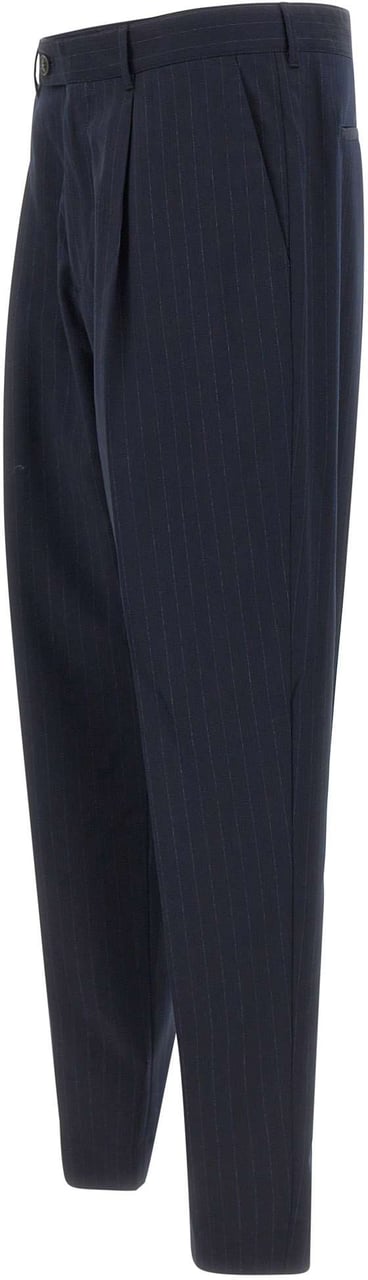 Paul Smith Trousers Blue Navy