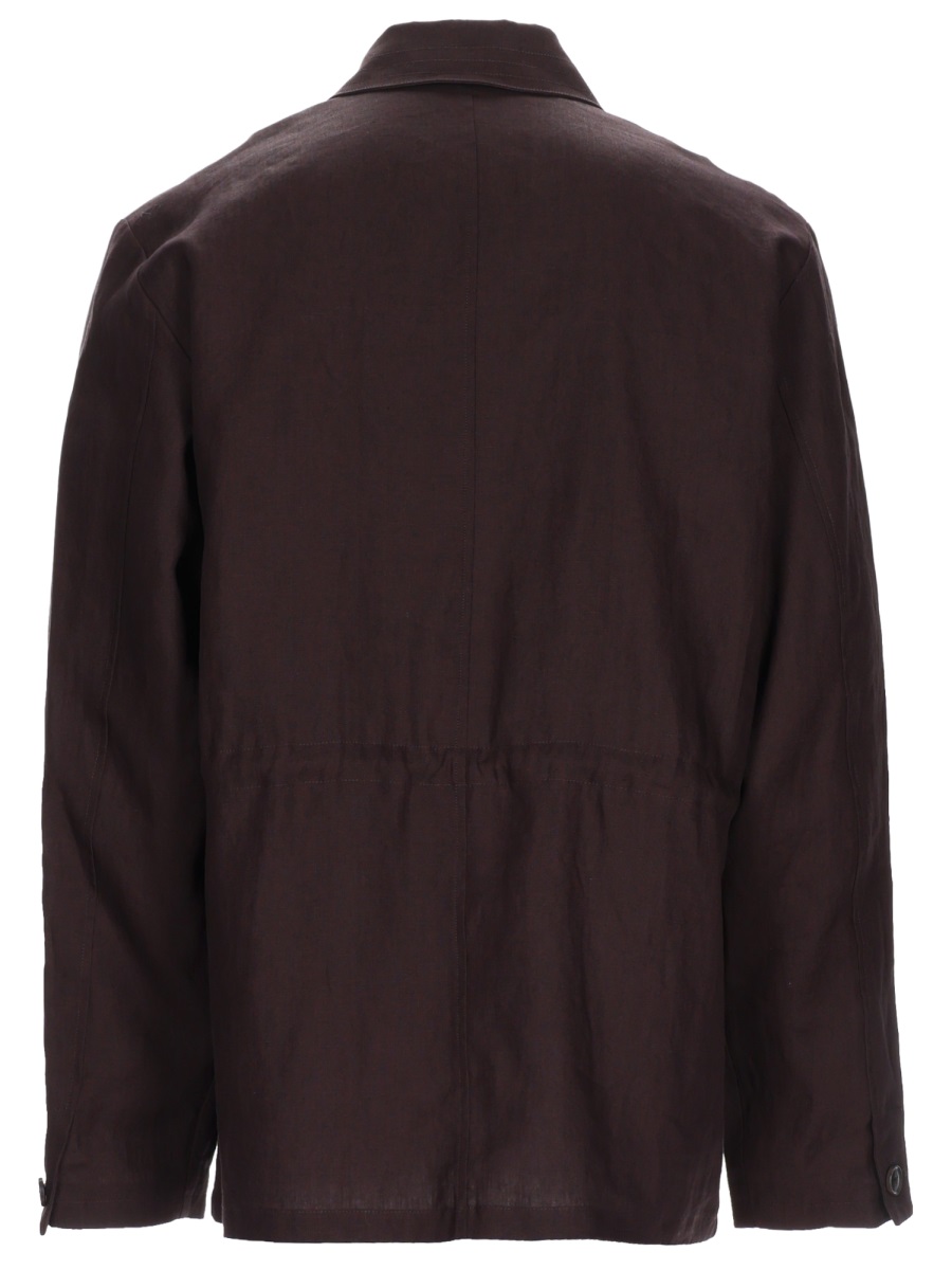 Paul Smith Field Button-Up Four Flap Jacket Zwart