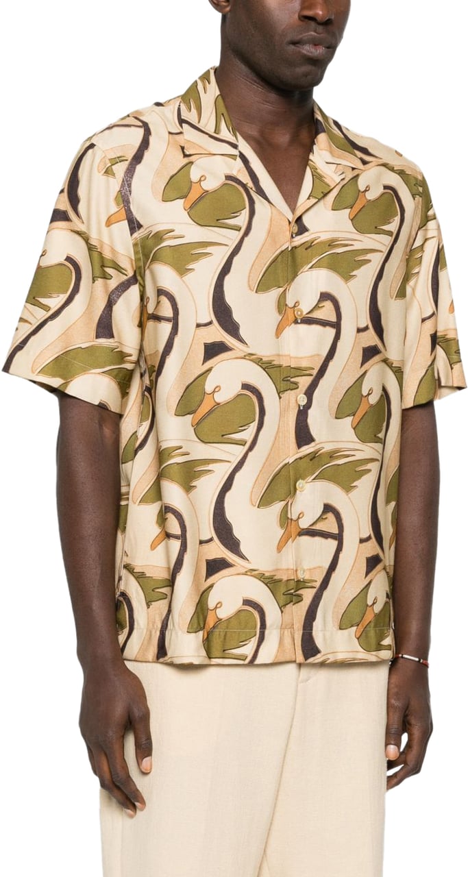 Paul Smith Shirts Yellow Geel