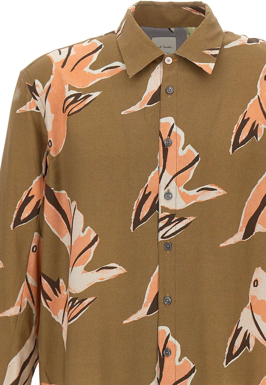 Paul Smith Shirts Multicolour Bruin