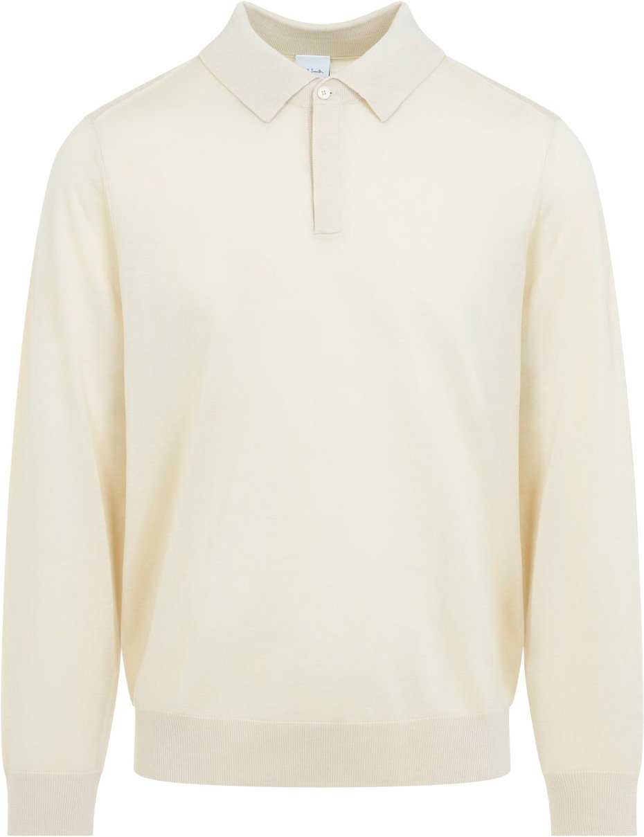 Paul Smith Fine Knit Polo Sweater Divers