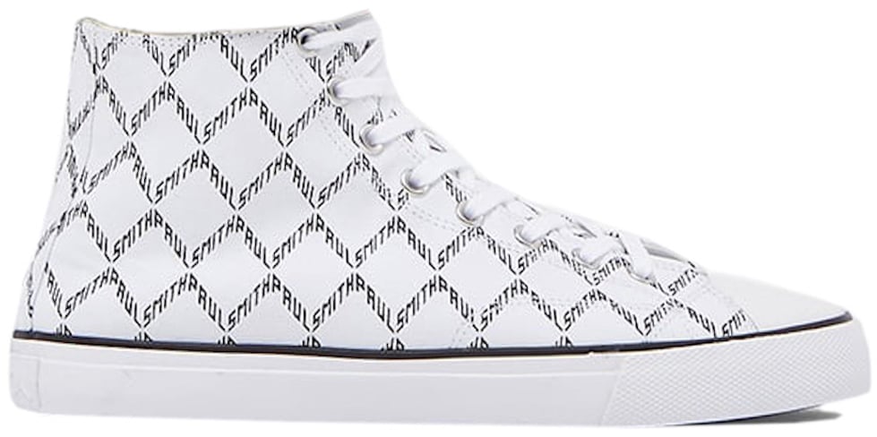 Paul Smith Carver Logo Hi-top Sneakers Wit