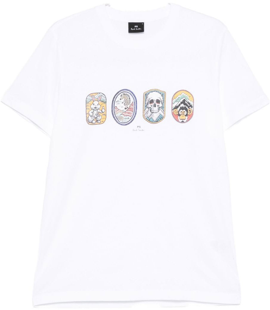 Paul Smith T-Shirts And Polos White Wit