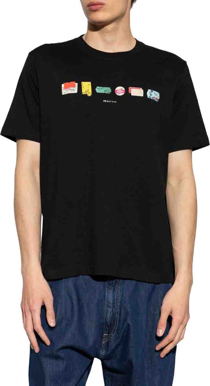 Paul Smith T-Shirts And Polos Black Zwart