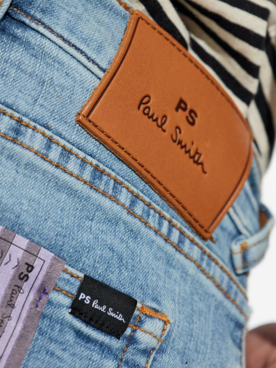 Paul Smith Jeans Clear Blue Blauw