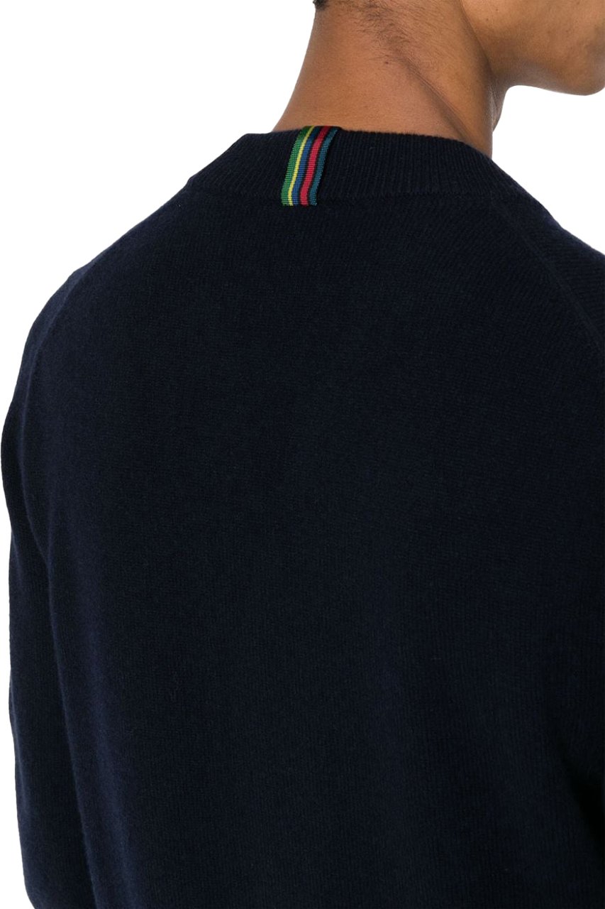 Paul Smith Sweaters Blue Blauw