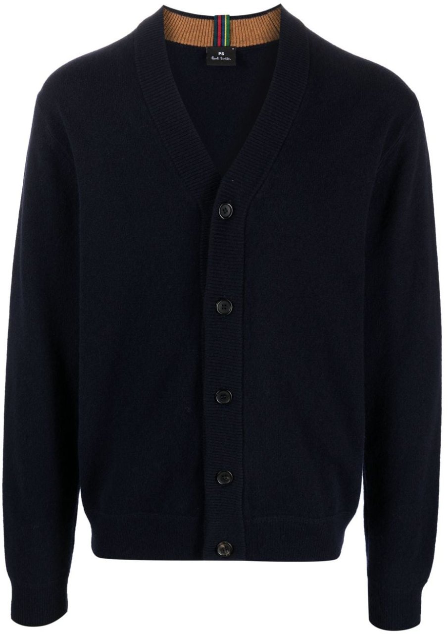 Paul Smith Sweaters Blue Blauw