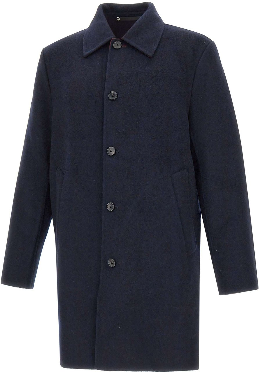 Paul Smith Coats Blue Blauw