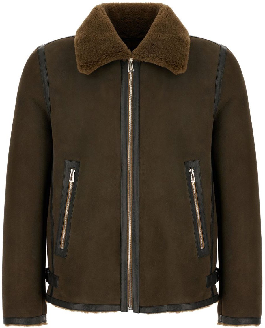 Paul Smith Jackets Brown Bruin