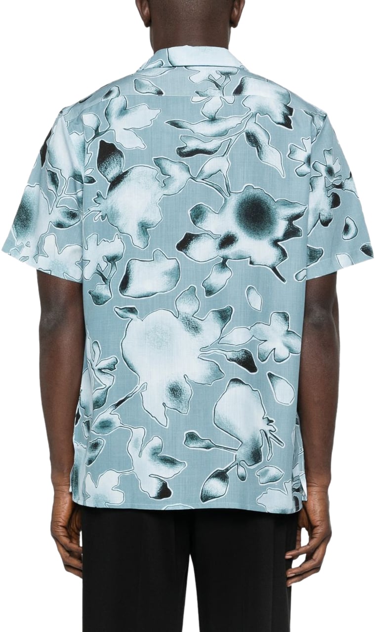Paul Smith Shirts Clear Blue Blauw
