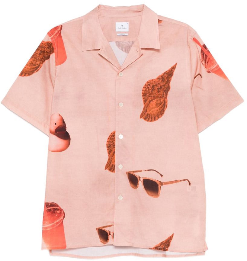 Paul Smith Shirts Orange Oranje