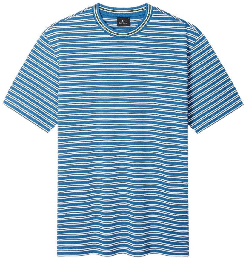 Paul Smith T-Shirts And Polos Azzurro Blauw