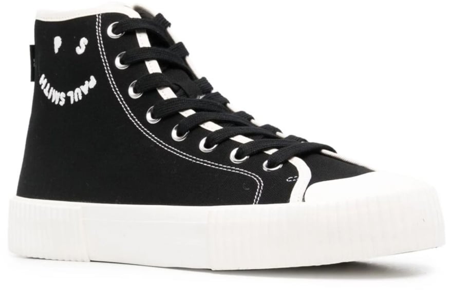 Paul Smith Kibby Logo High-top Sneakers Zwart
