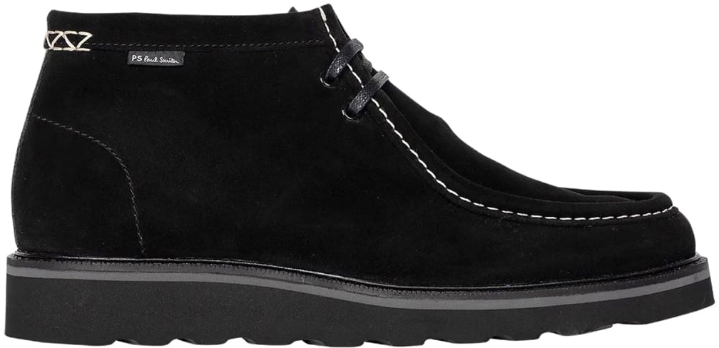 Paul Smith Ps Tobruck Lace-up Chukka Boots Zwart