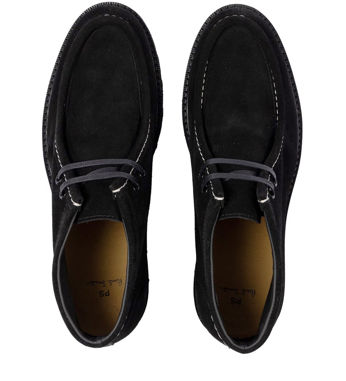 Paul Smith Ps Tobruck Lace-up Chukka Boots Zwart