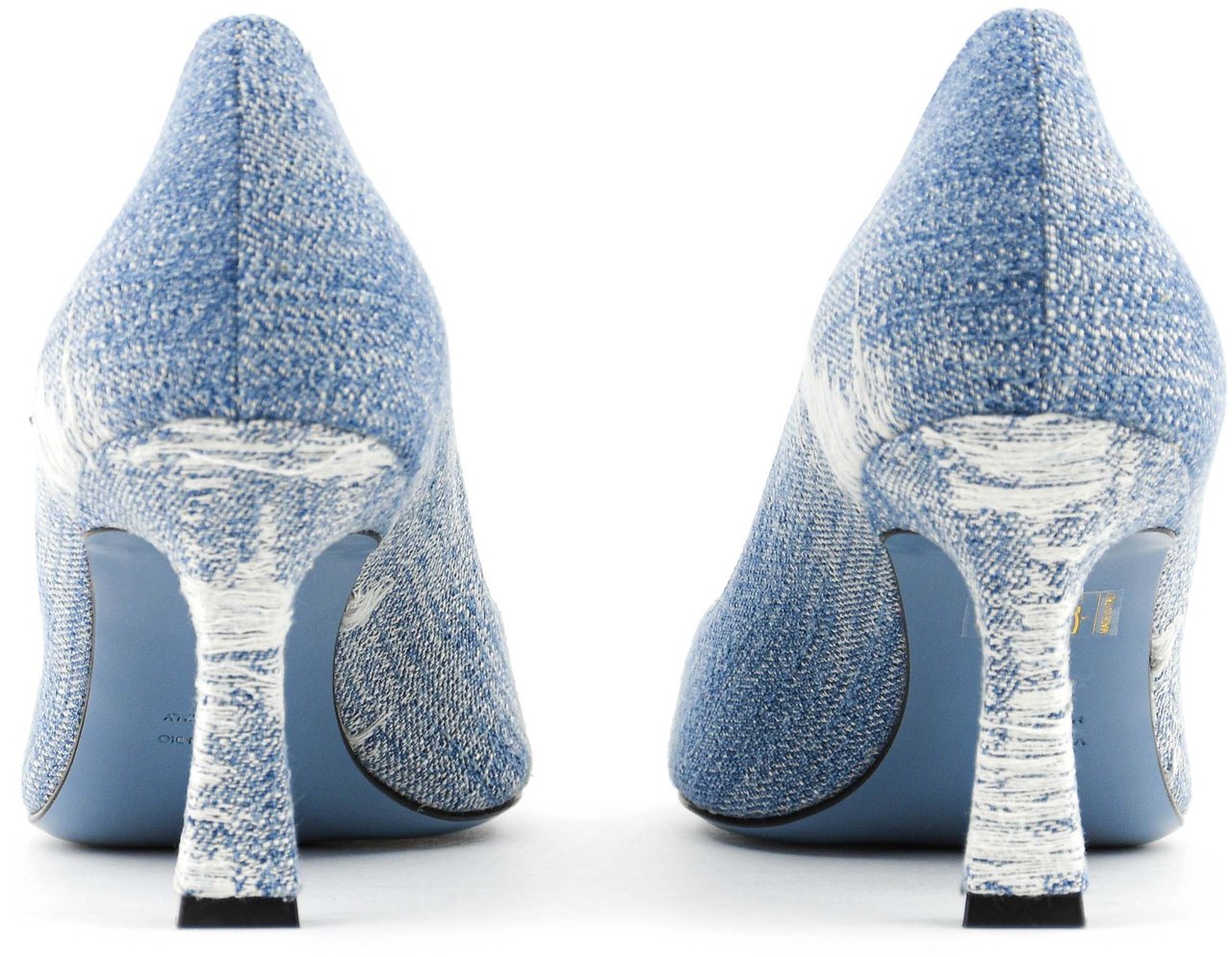 Paul Warmer Kate Pump Vintage Jeans Blauw