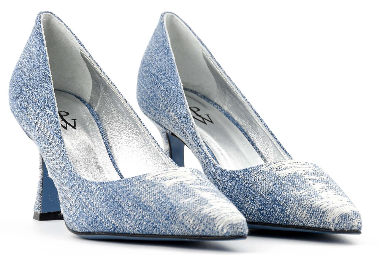 Paul Warmer Kate Pump Vintage Jeans Blauw