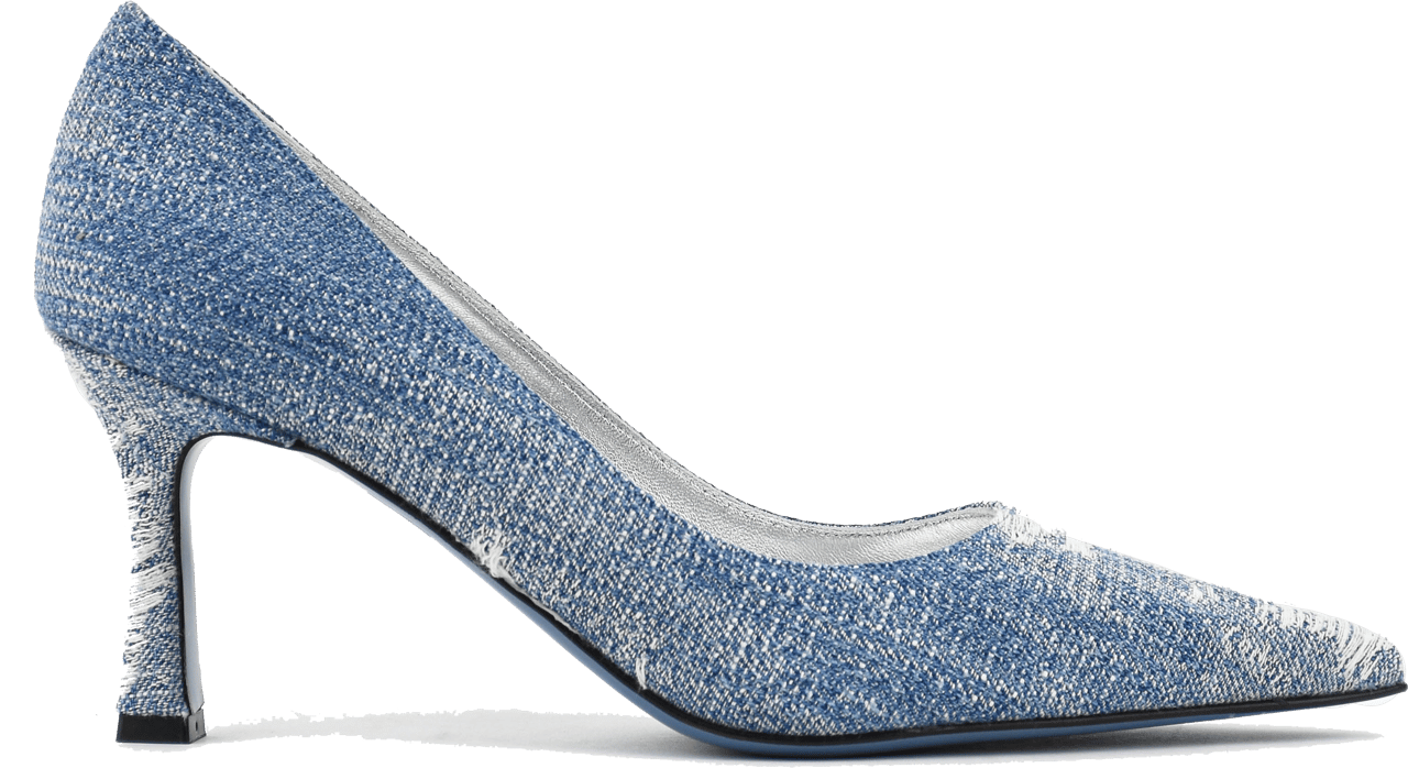 Paul Warmer Kate Pump Vintage Jeans Blauw