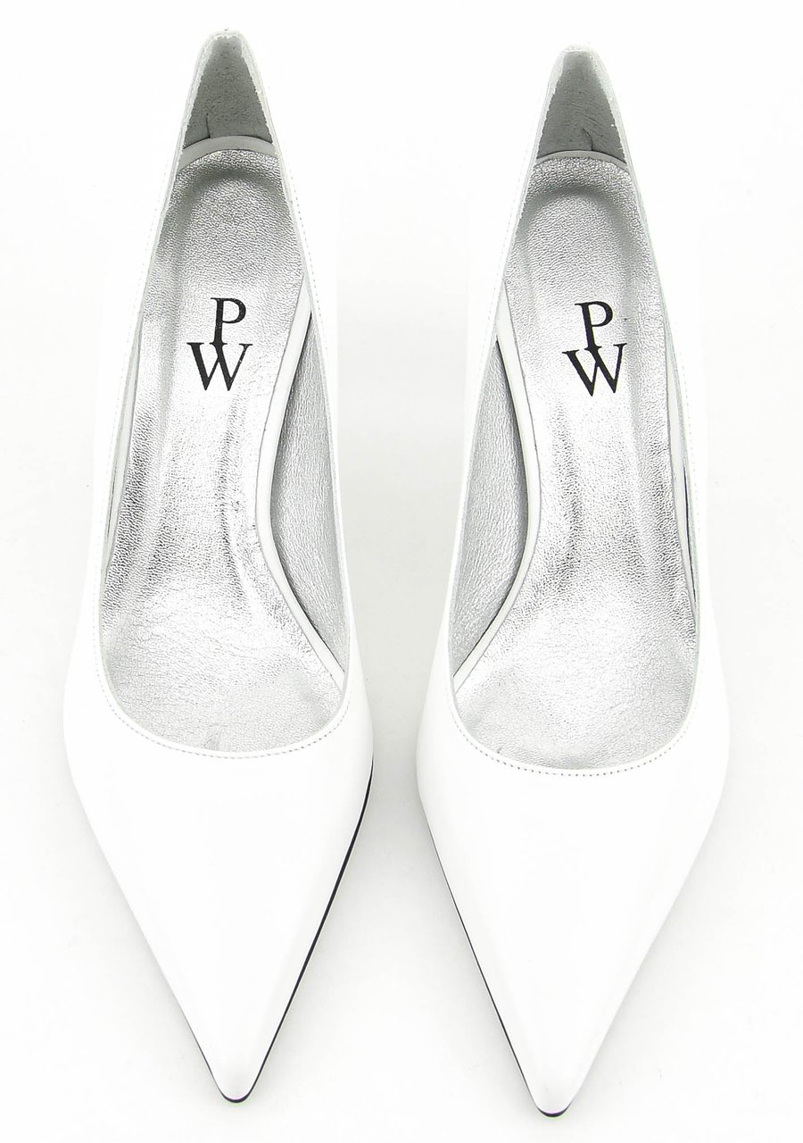 Paul Warmer Kate Pump White Wit