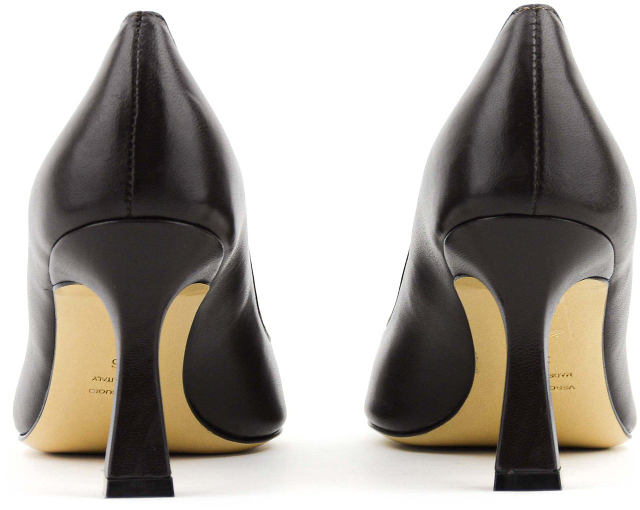 Paul Warmer Kate Pump Dark Brown Bruin