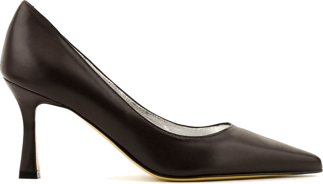 Paul Warmer Kate Pump Dark Brown Bruin