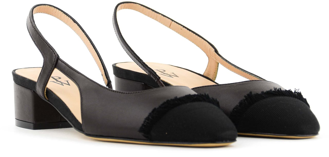 Paul Warmer Loulou Slingback Ballerina Dark Brown Bruin