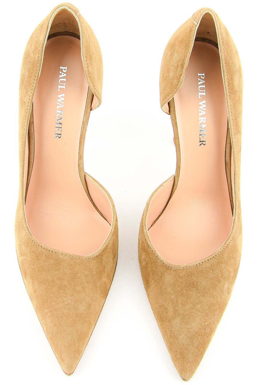 Paul Warmer Paulwarmer D'orsay Pump Camel Beige