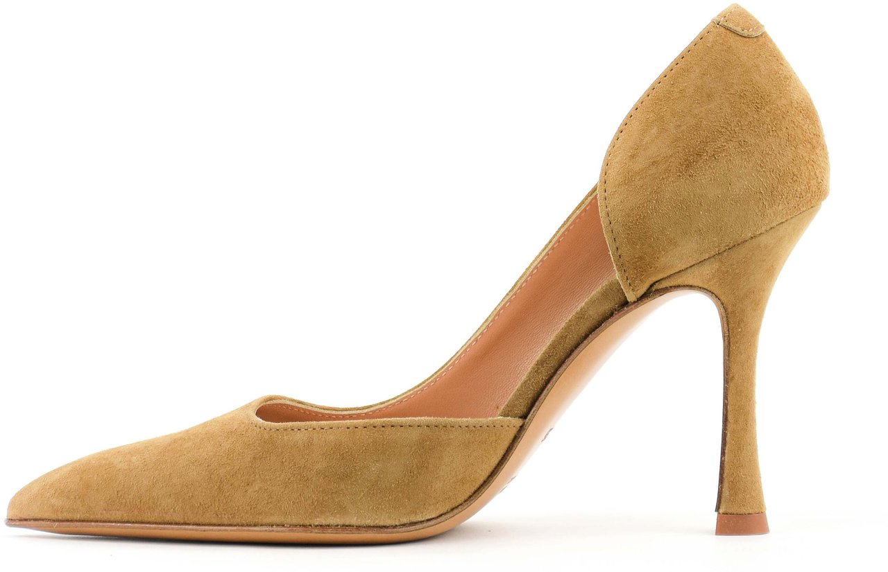 Paul Warmer Paulwarmer D'orsay Pump Camel Beige