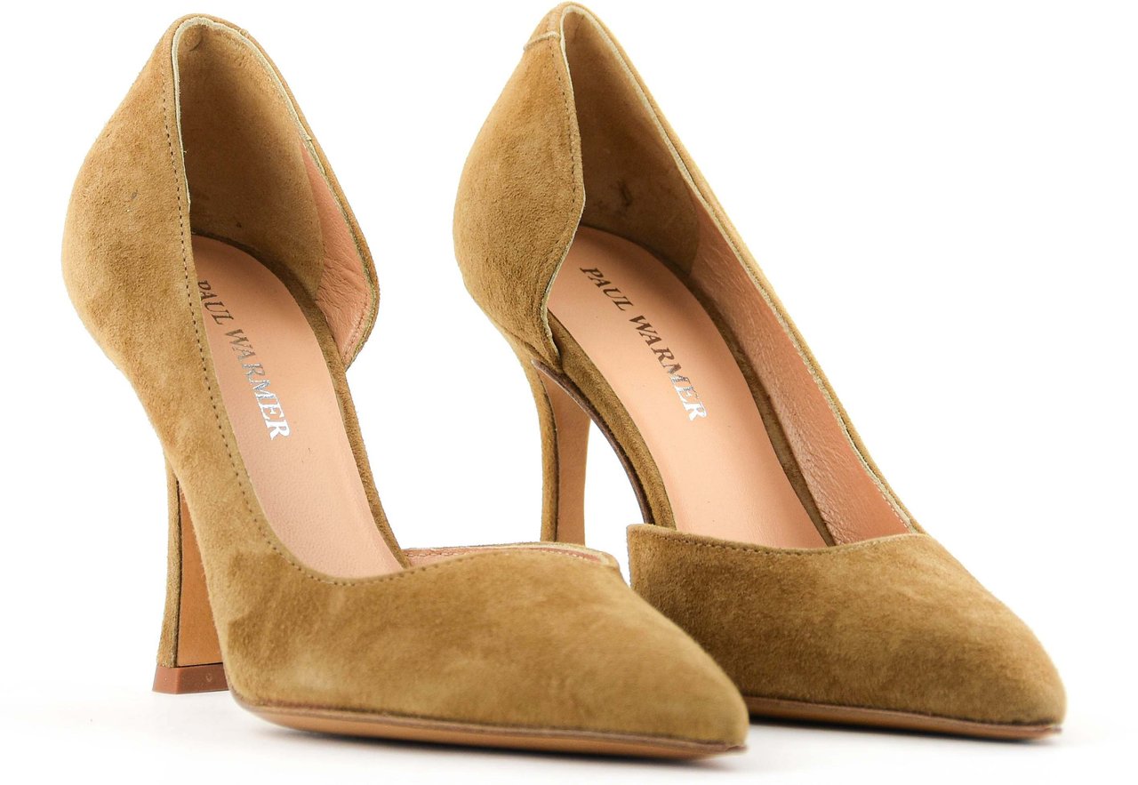 Paul Warmer Paulwarmer D'orsay Pump Camel Beige