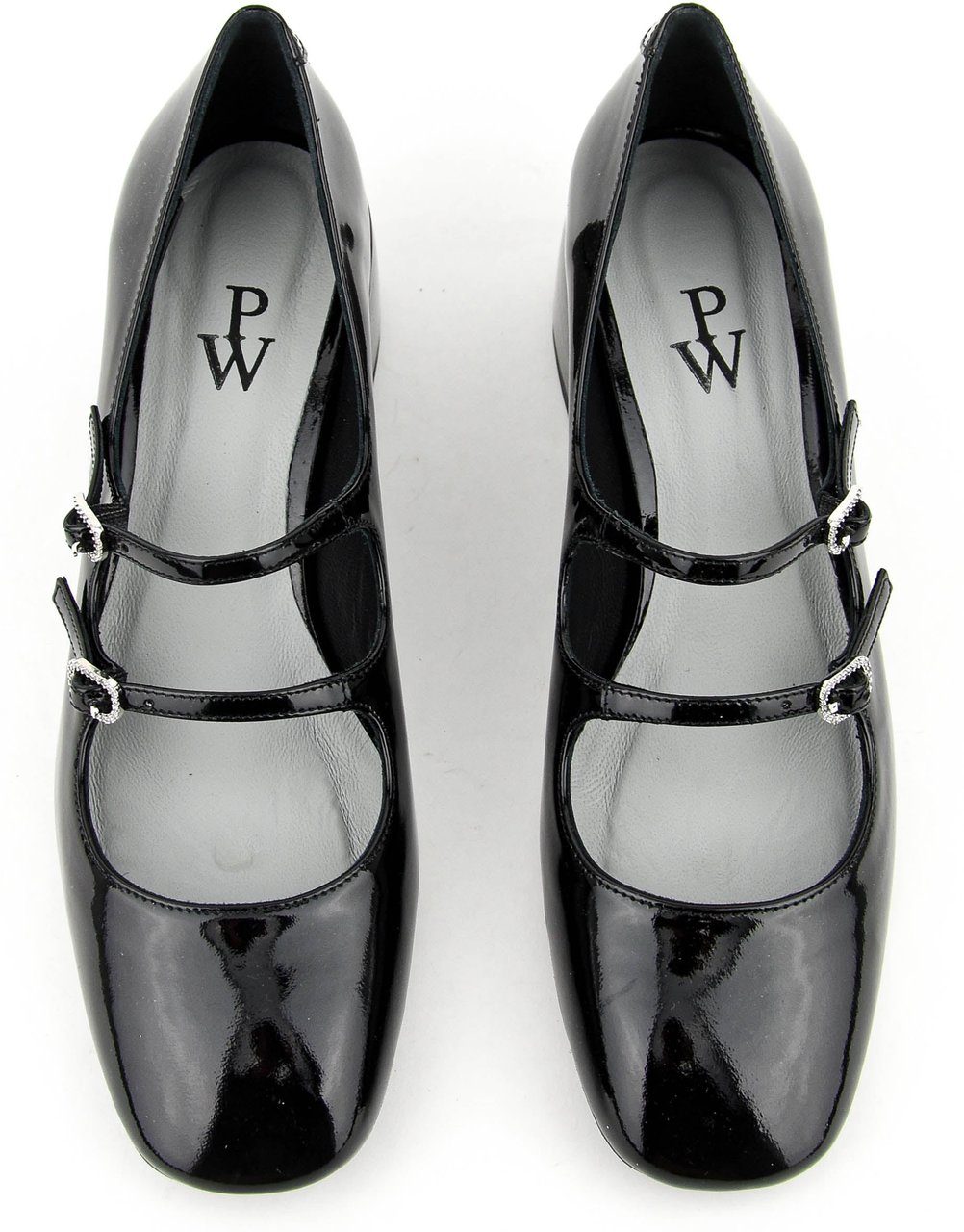 Paul Warmer Babies Patent Black Zwart