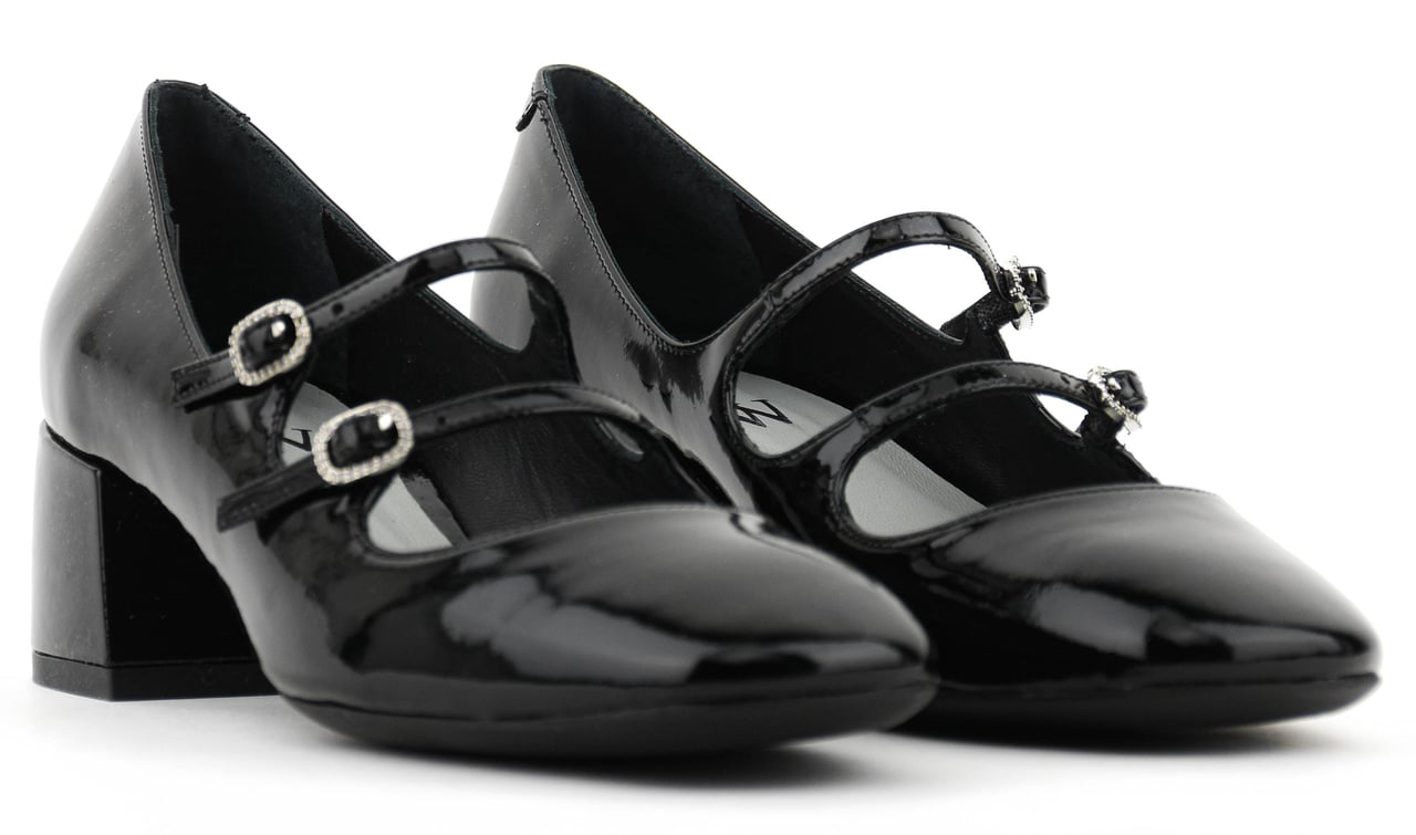 Paul Warmer Babies Patent Black Zwart