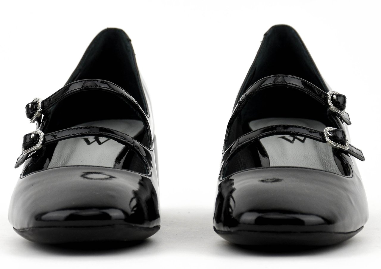 Paul Warmer Babies Patent Black Zwart