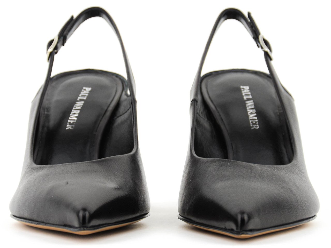 Paul Warmer Decadent Sling Pump Black Zwart