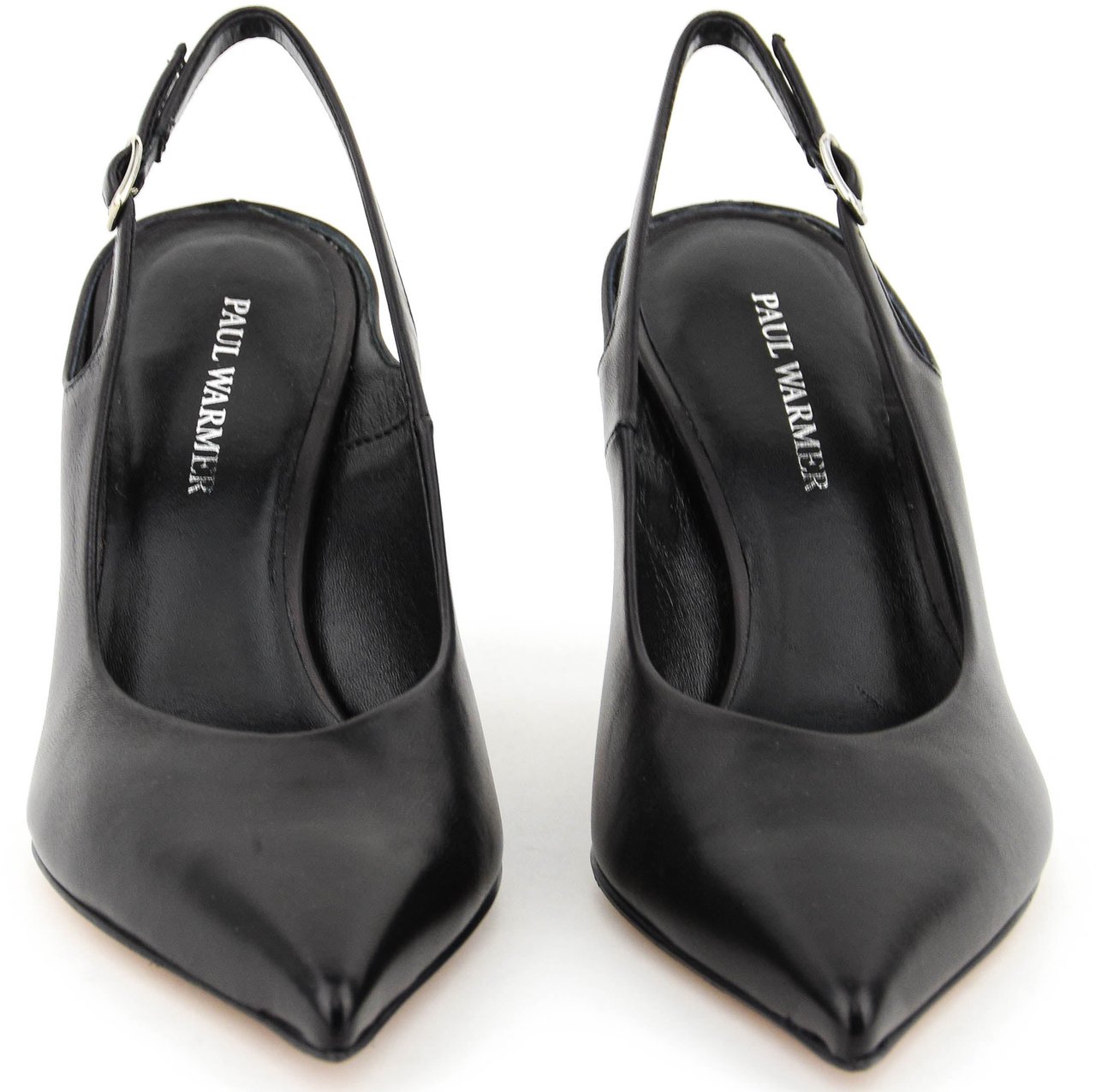 Paul Warmer Decadent Sling Pump Black Zwart