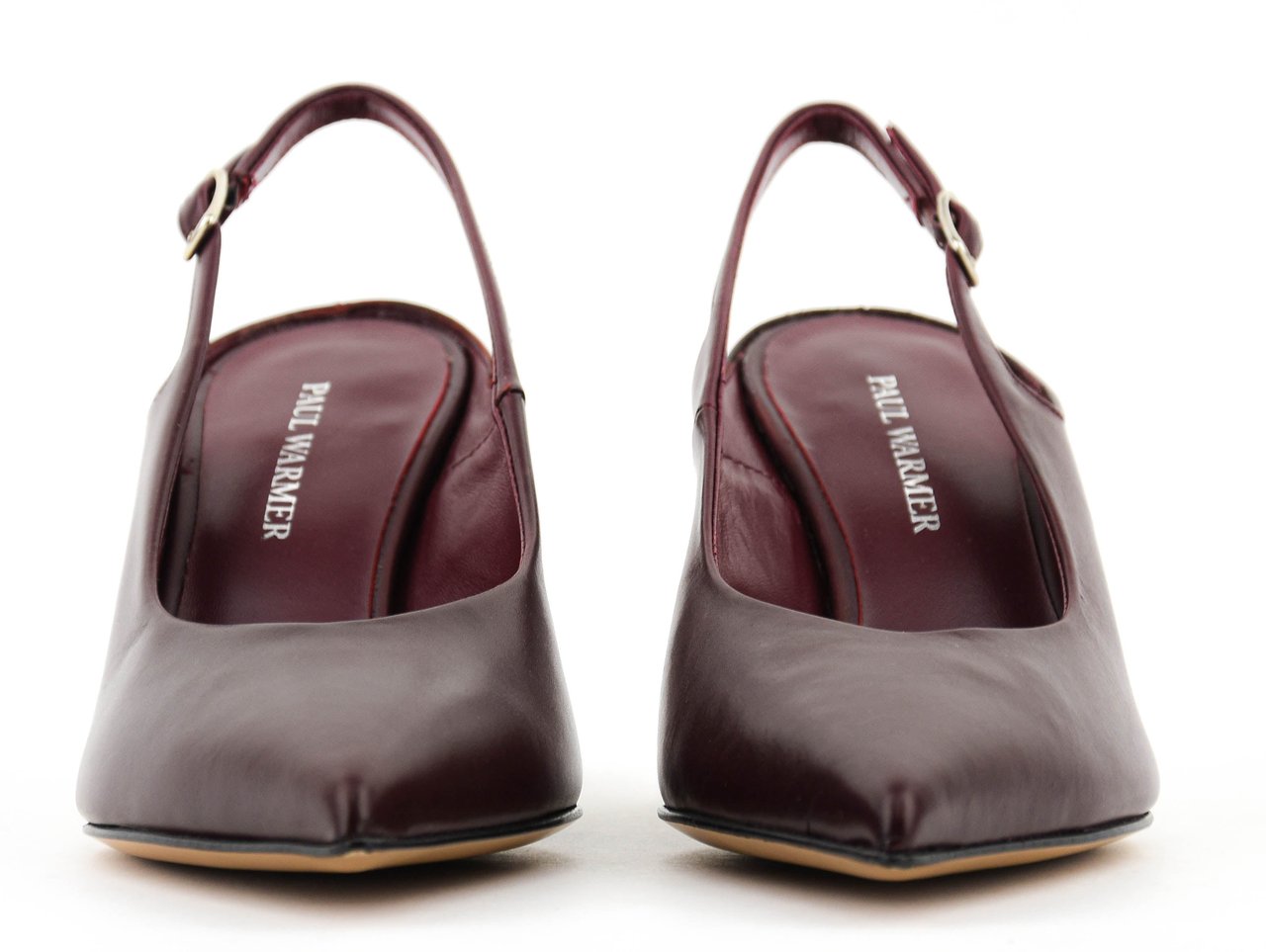 Paul Warmer Decadent Sling Pump Bordo Rood