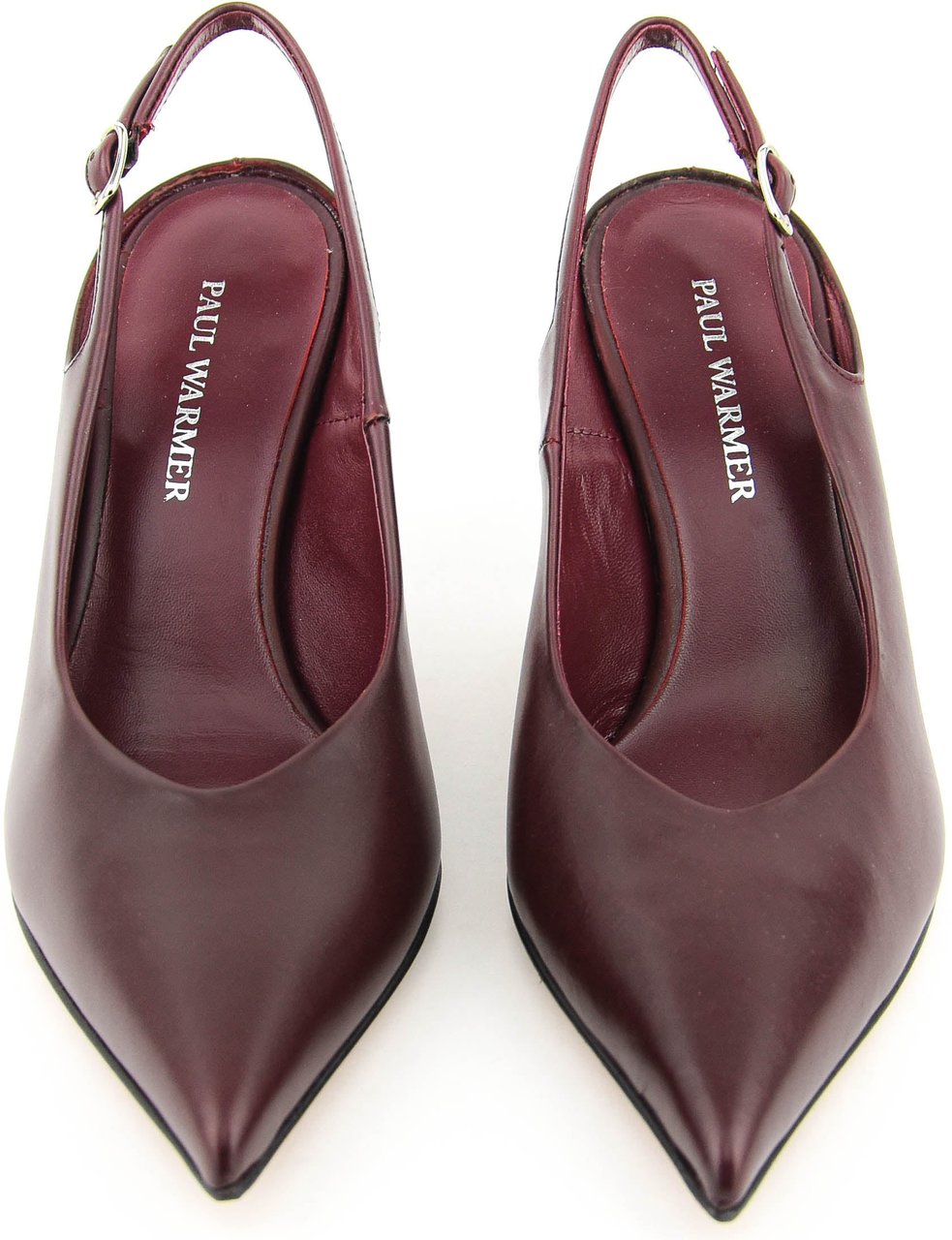 Paul Warmer Decadent Sling Pump Bordo Rood