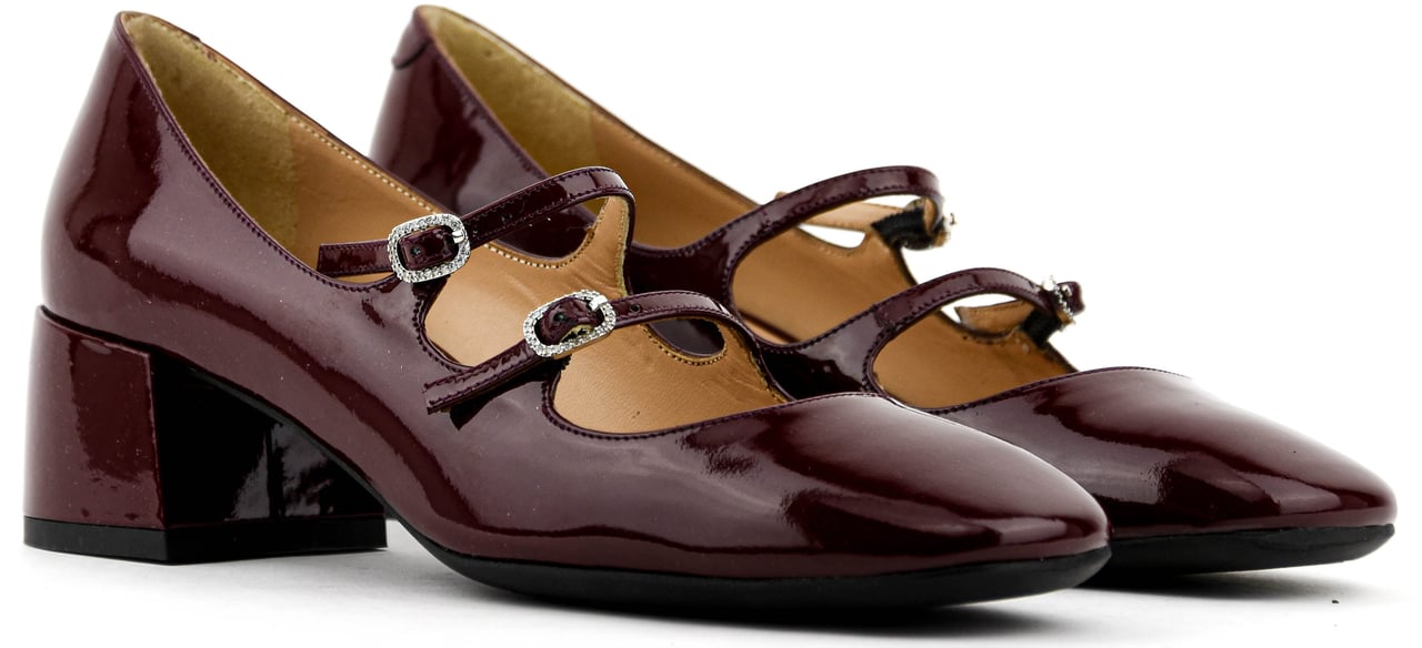 Paul Warmer Babies Patent Bordo Rood