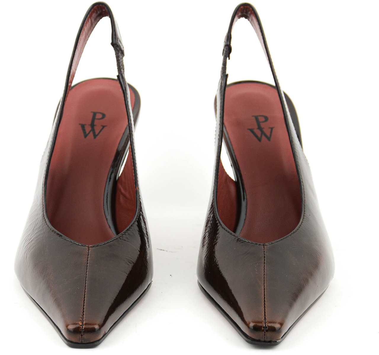 Paul Warmer 90's Square Slingback Burnt Brown Bruin