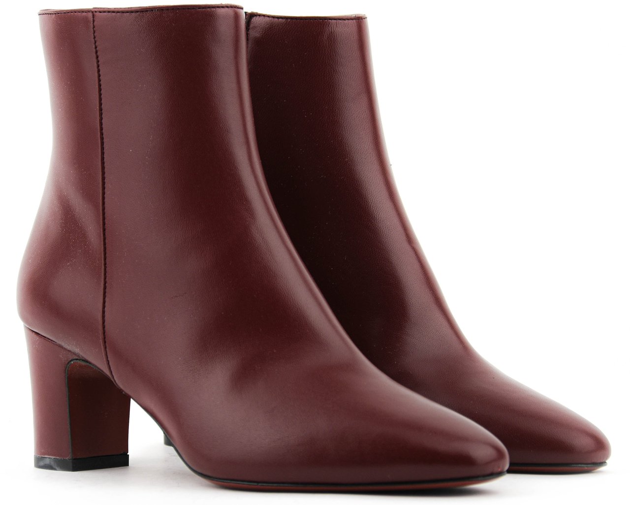 Paul Warmer Bootie 60 Bordo Nappa Rood