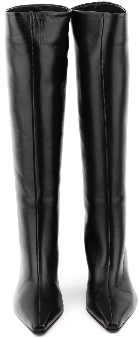 Paul Warmer Boot Kitten Heel Black Zwart