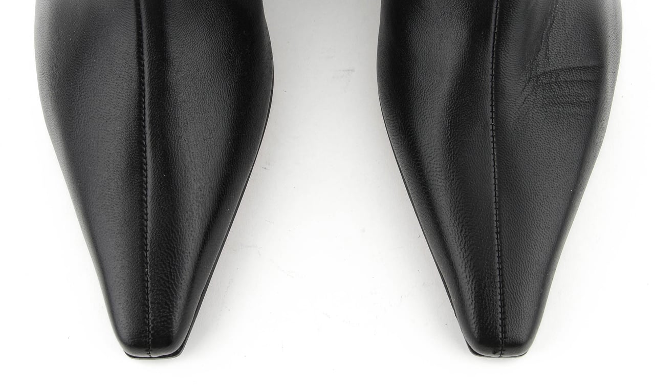 Paul Warmer Boot Kitten Heel Black Zwart