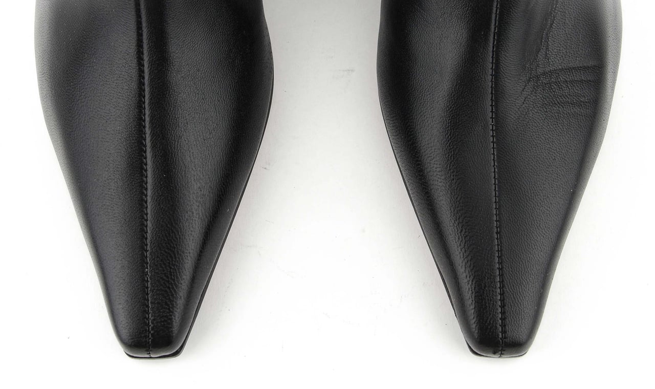 Paul Warmer Boot Kitten Heel Black Zwart