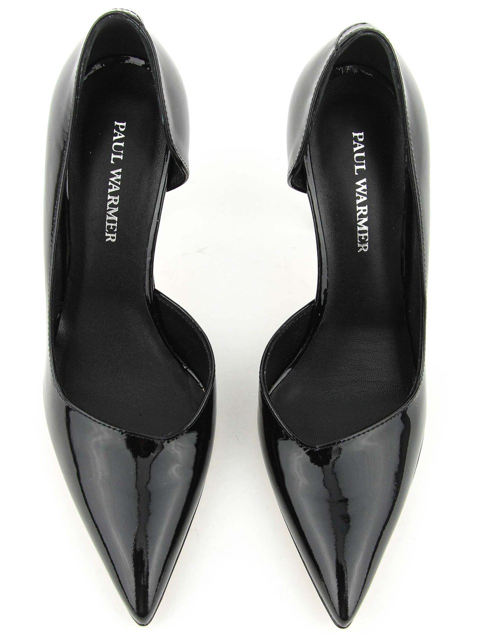 Paul Warmer D'orsay Pump Patent Black Zwart