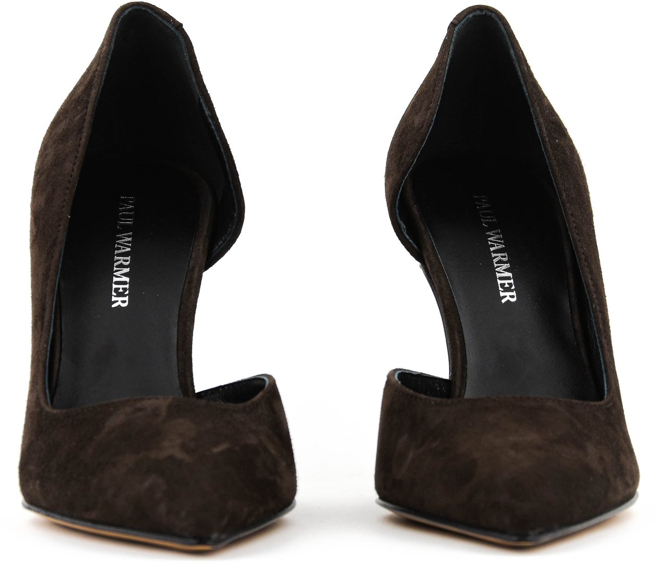 Paul Warmer Paulwarmer D'orsay Pump Brown Suede Bruin