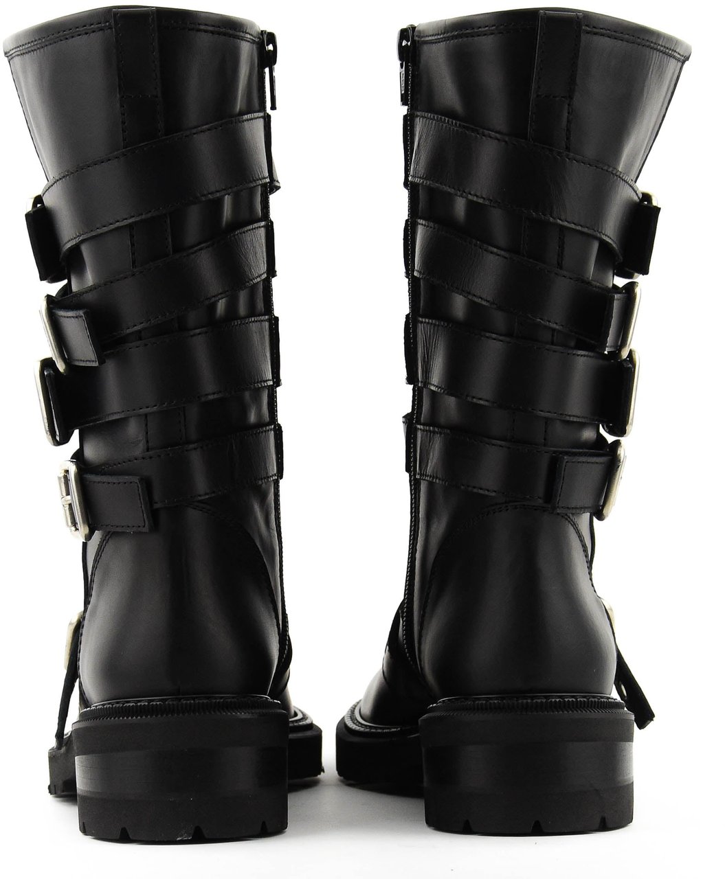 Paul Warmer Multi Buckle Biker Black Zwart